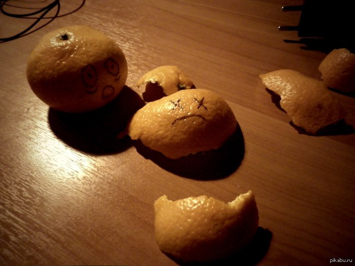 Christmas mood xD - Tangerines, New Year, My, My