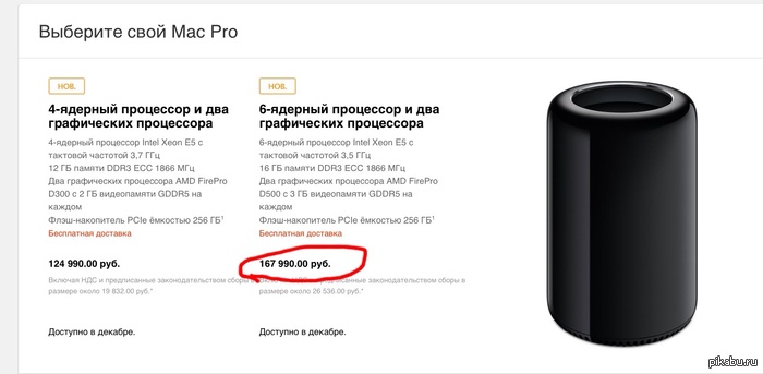 Продай почку! Купи Mac Pro!