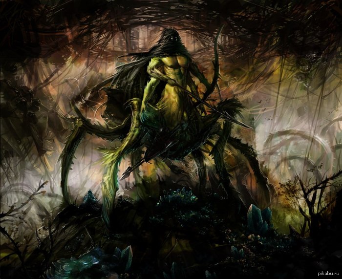 Паукообразные монстры, дайдеры.