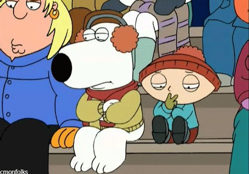 Typical non-smoker - I do not smoke, Stewie Griffin, Family guy, GIF