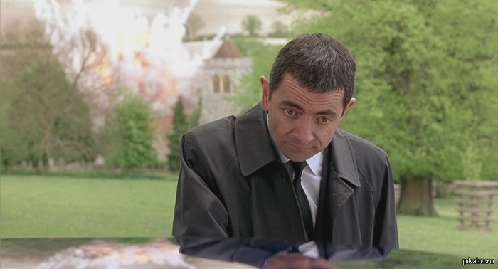 Крутые парни не смотрят на взрыв!