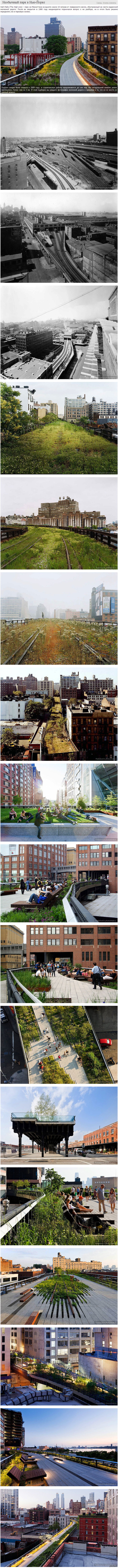 Необычный парк в Нью-Йорке