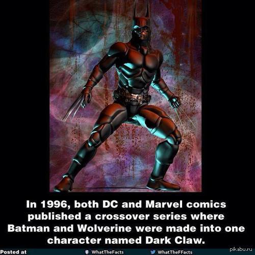 Dark Claw ( batman + Wolverine)   ,   .   1996,  DC  Marvel   ,          " 