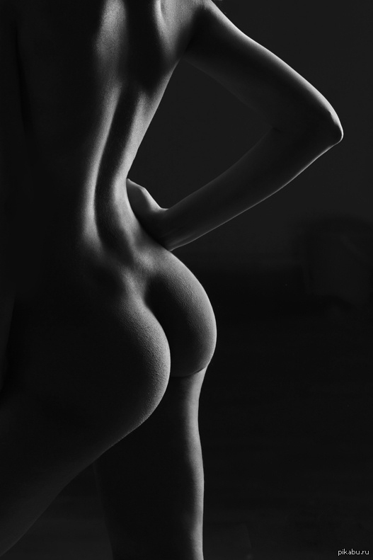 just beautiful b/w photo - NSFW, Black and white photo, Nudity