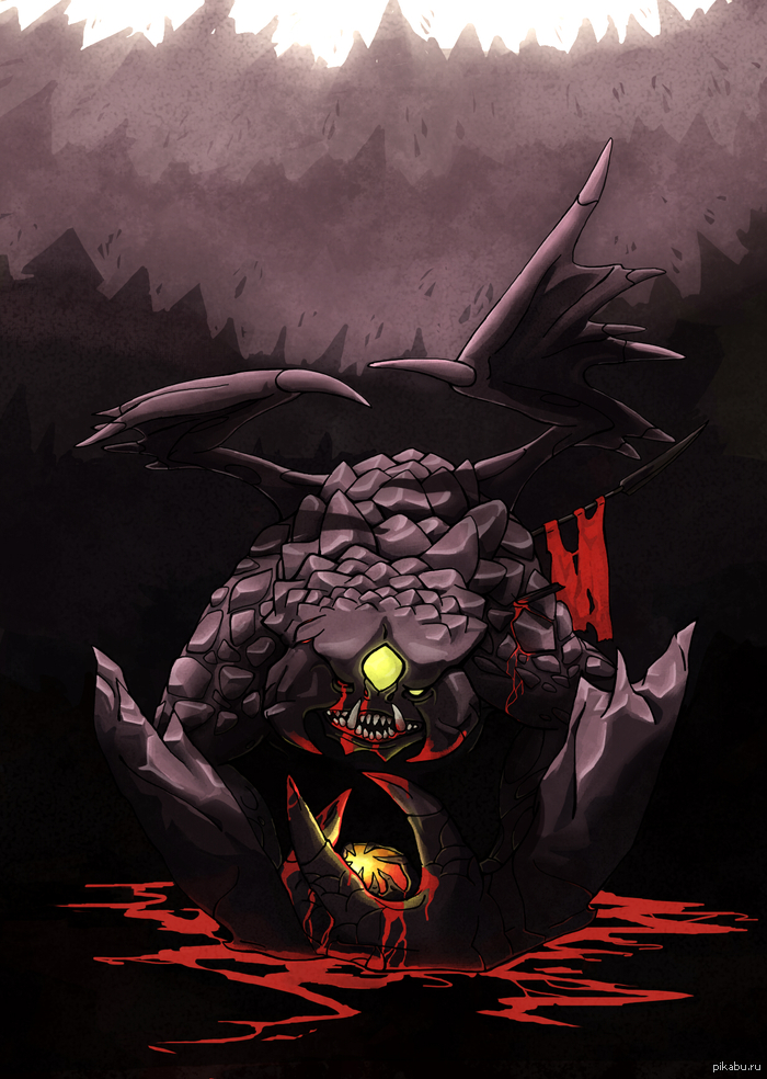 Roshan - Dota, My, My, Drawing