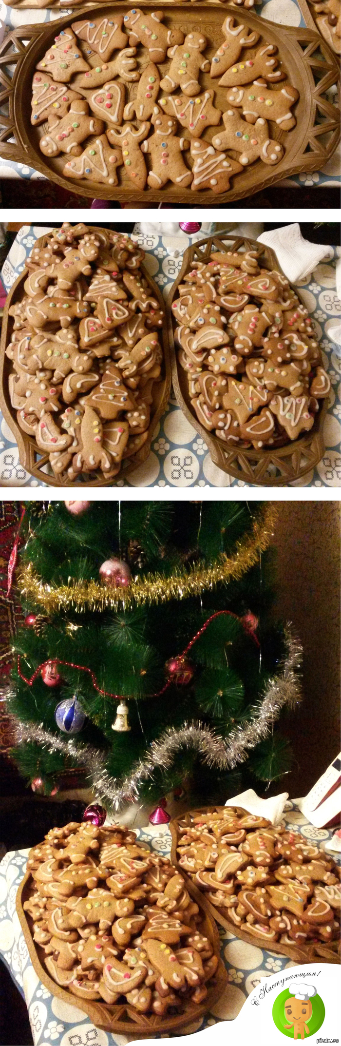 Ready for the New Year! - My, Cookies, New Year, Cooking, My, Longpost