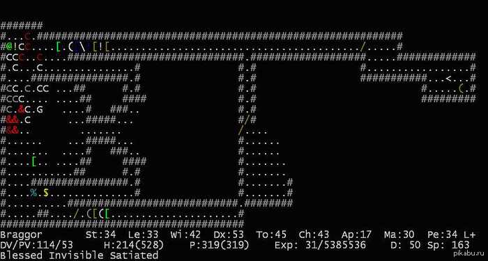 А я в Новый Год буду играть в ADoM