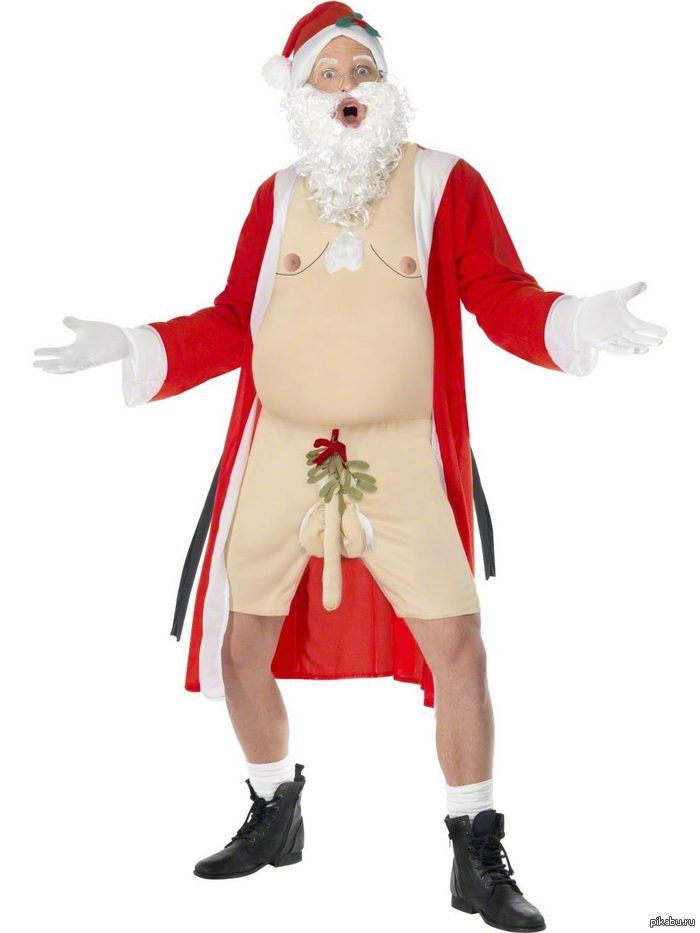 Prankster Santa - New Year costume, Santa Claus, Costume, Google, NSFW
