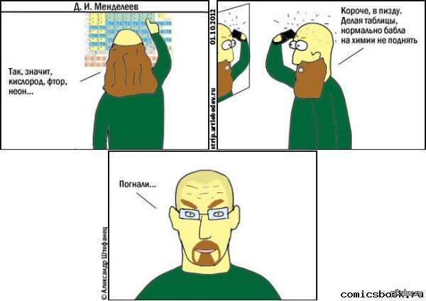Менделеев и мет = Breaking bad