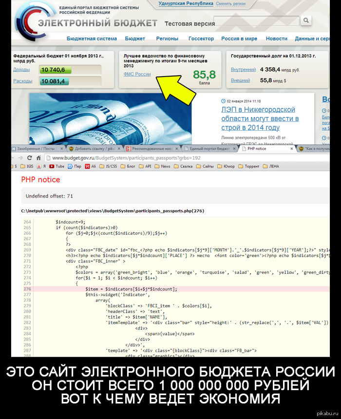 Чиновники учатся экономить на создании сайтов
