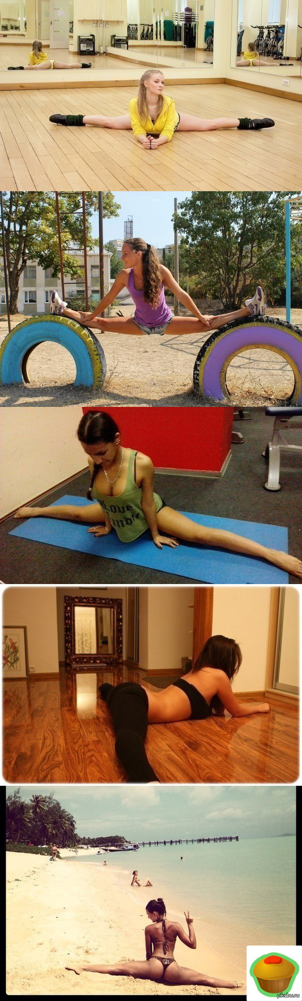 Amazing stretch - NSFW, Leg-split, Stretching, Beautiful girl