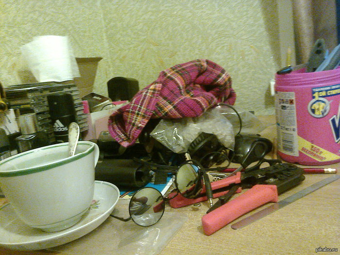 Хорошо когда все под рукой)))