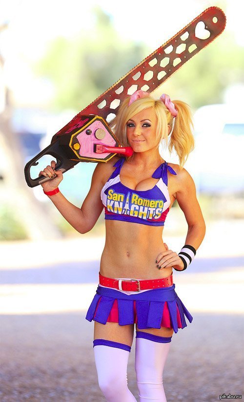 Cosplay on Lollipop Chainsaw - NSFW, Cosplay, Girls, Boobs, Games