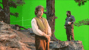 My reaction when I'm at work and my friend comes and asks me, Excuse me young man, do you work here? - Fak (gesture), GIF, Fuck, The hobbit