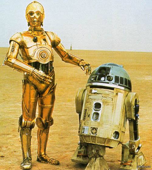   -    3PO  R2D2 -   "  "!    ,     .