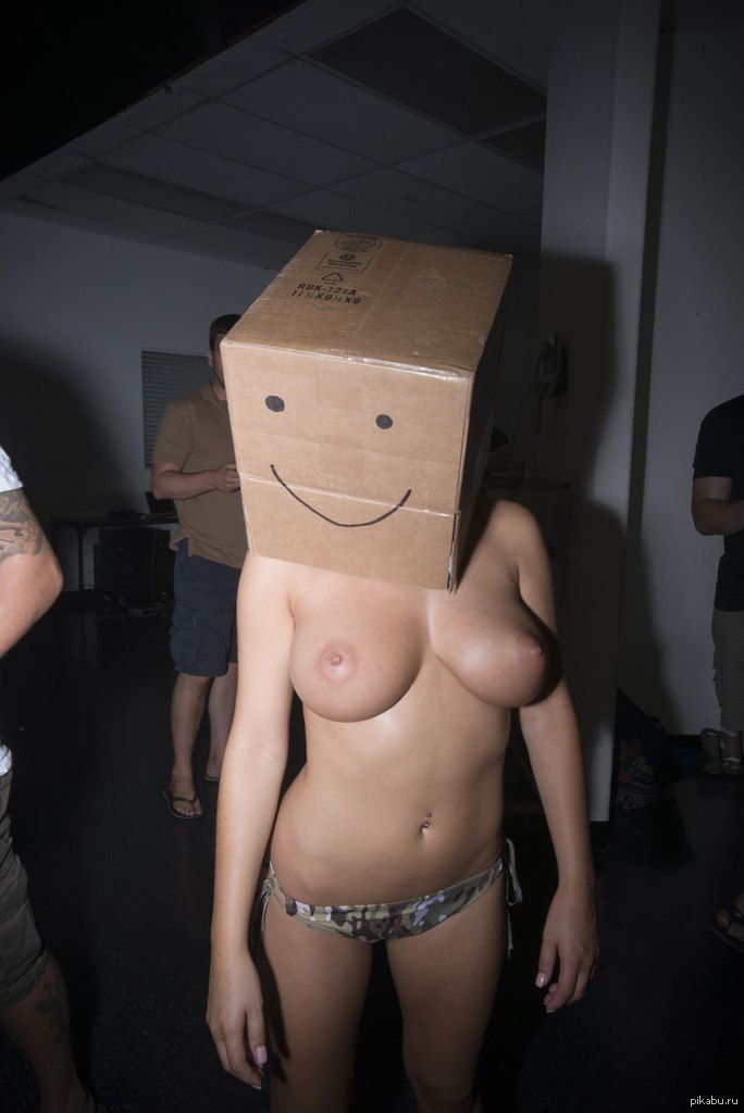 They say they love cosplay here) - NSFW, Boobs, , , , Box