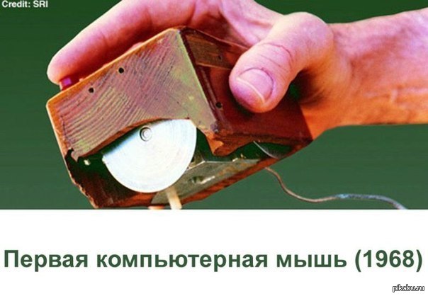 Первая компьютерная мышь. | Пикабу