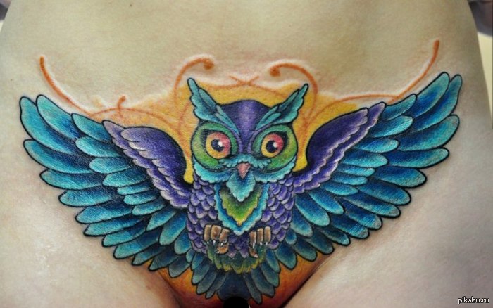 owl<3 - NSFW, Tattoo, Owl