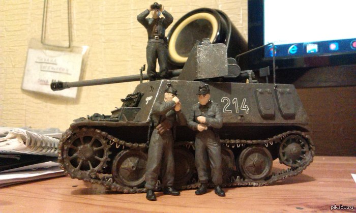 ПТ-САУ Marder II Sd.Kfz. 132 модель