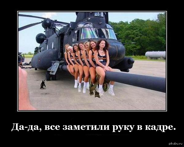 How much symbolism and professionalism in one frame. - Penguins, Girls, Helicopter, Symbolism, The photo