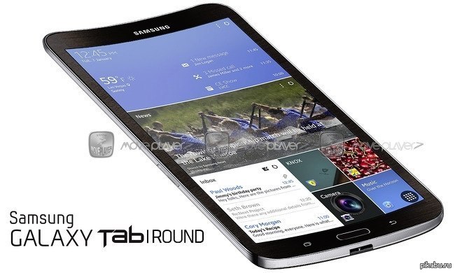 Samsung Galaxy Round    .   ?