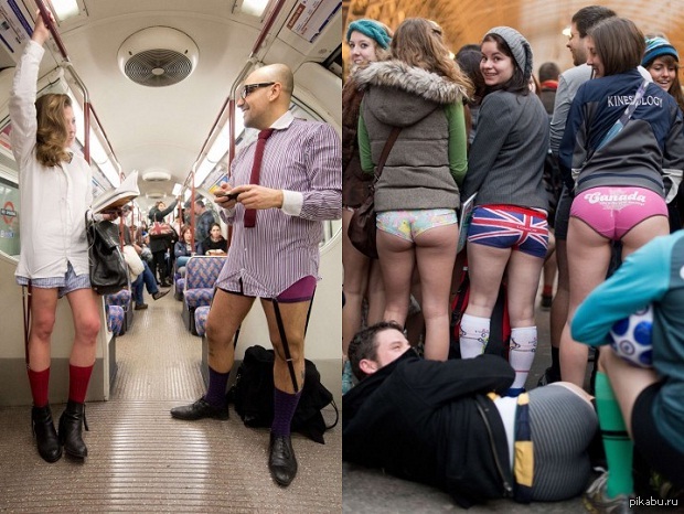      (No Pants Subway Ride)   , 12  :)