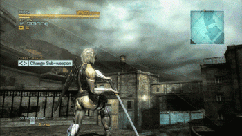 Распиливание объектов в новом Metal Gear