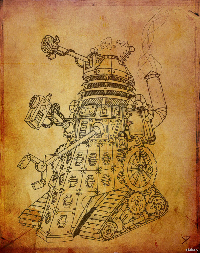 Steampunk Dalek    .