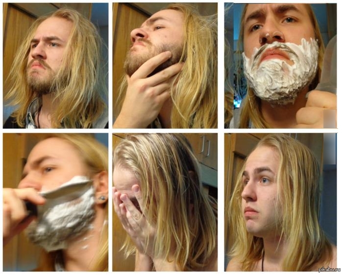 Когда жены перестают бриться