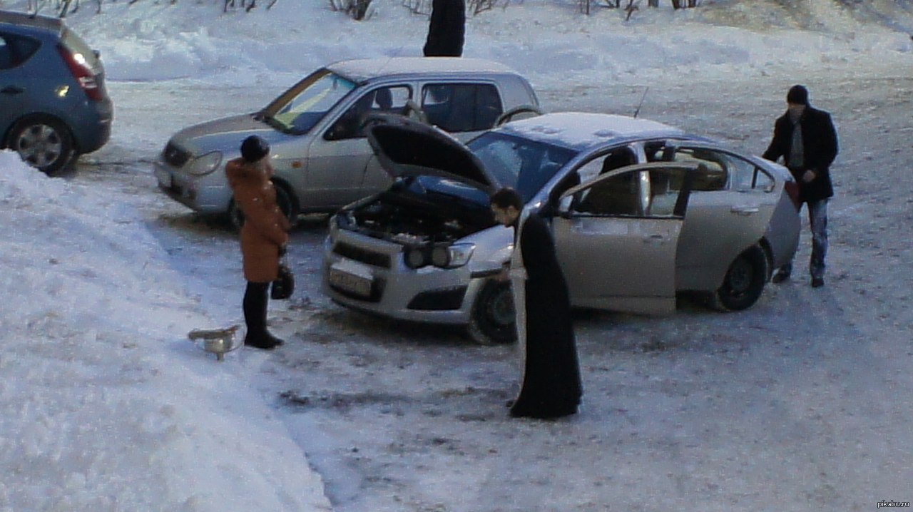 Освящение машины. Epic facepalm. | Пикабу