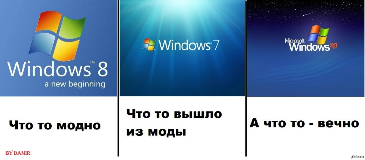 Хорошо 7 про. Windows приколы. Шутки про Windows. Windows XP приколы. Мемы про Windows.