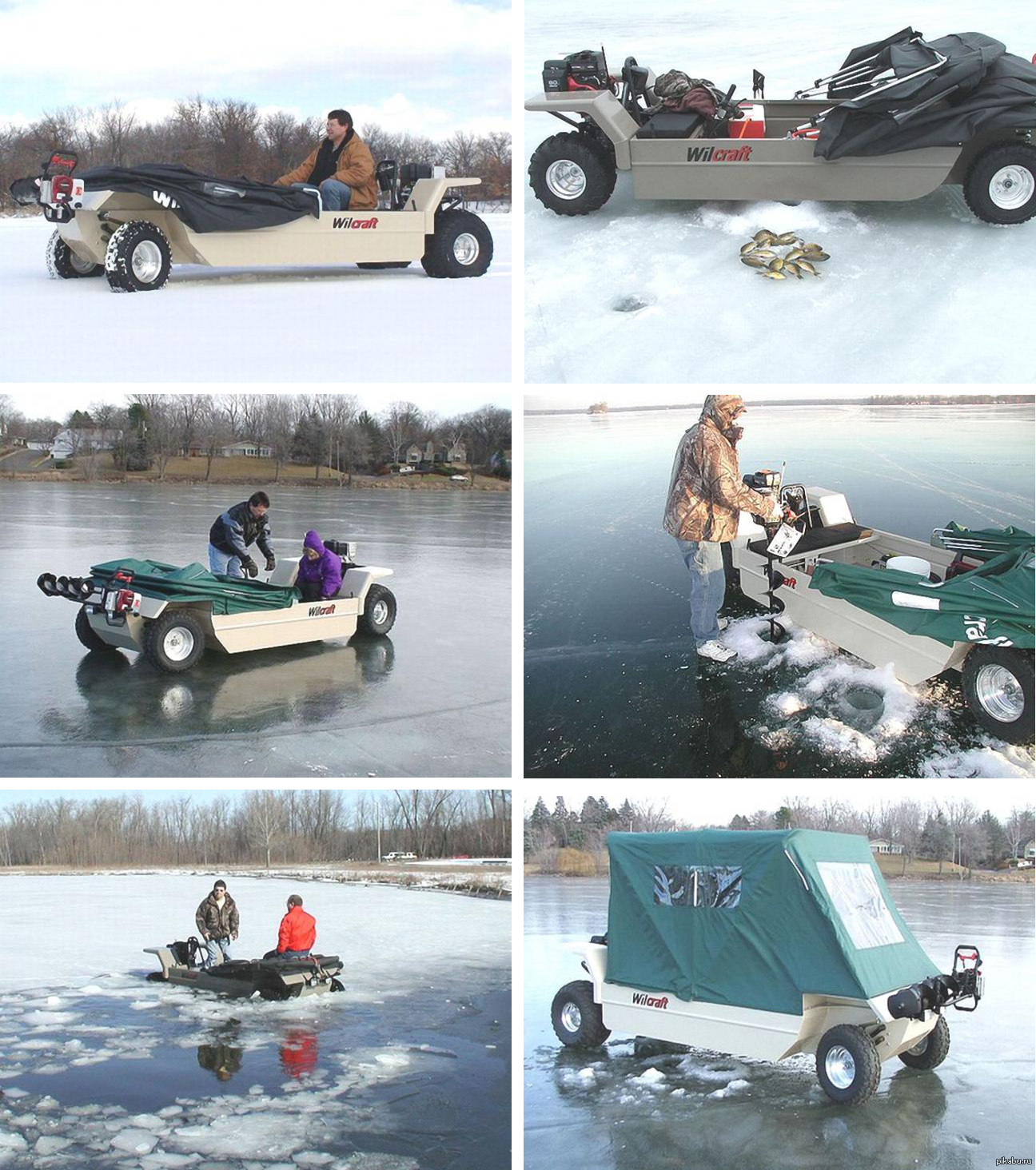 Автомобиль для зимней рыбалки