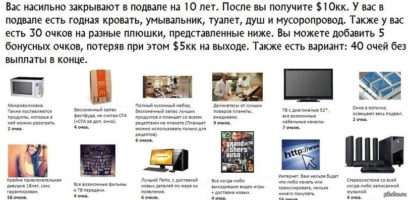 Закрывай подвал. Вас запирают в подвале на 10 лет.