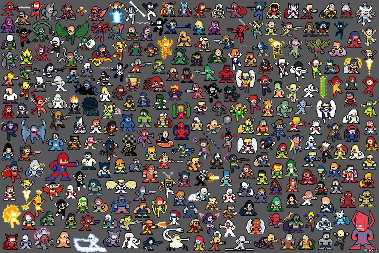 Мега пиксели 4096 персонажи. Пиксельные персонажи. Пиксельные персонажи из игр. Пиксельная Графика для игр. Пиксельный персонаж для игры.