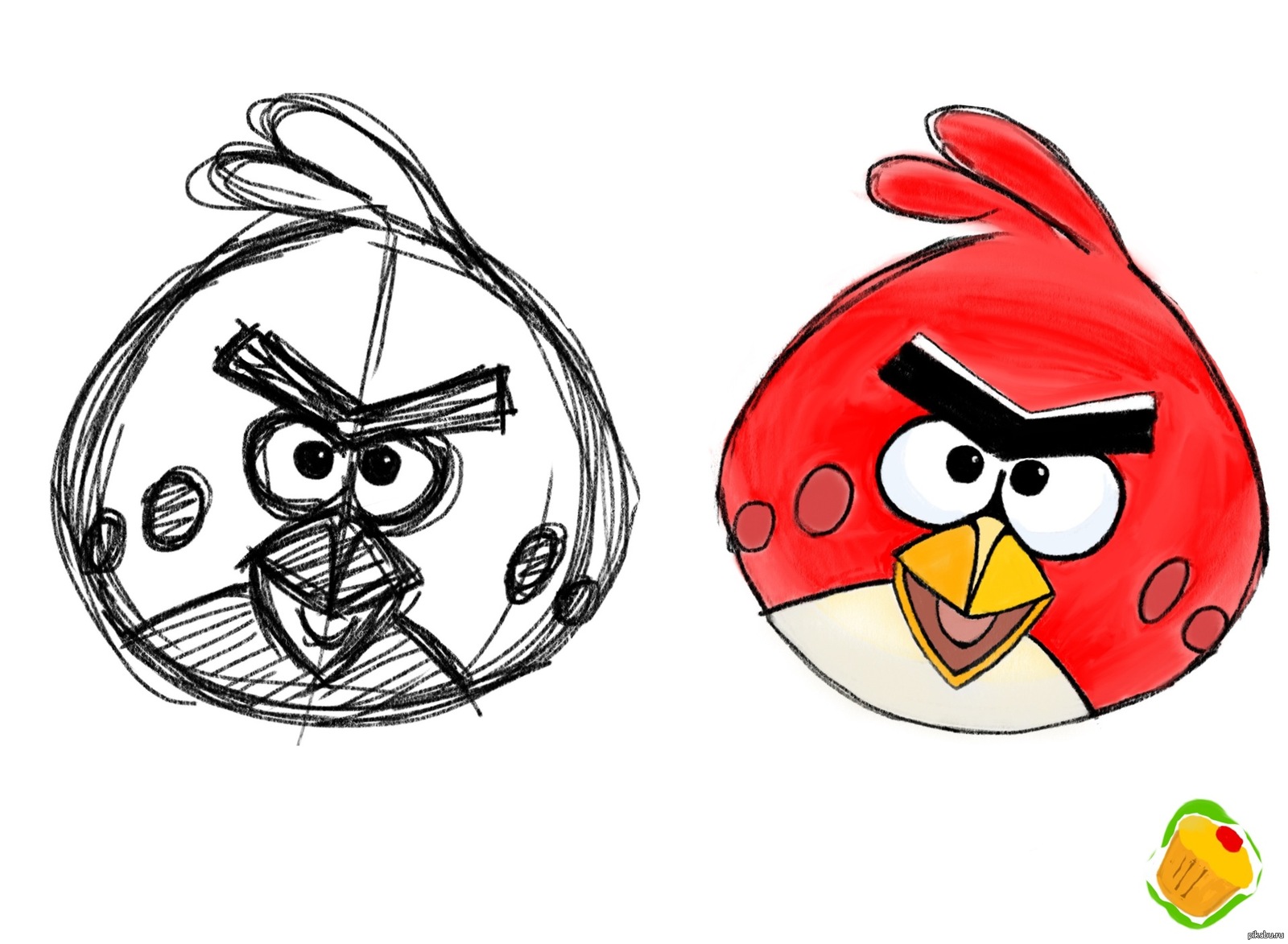 Angry bird - My, Anger, Birds