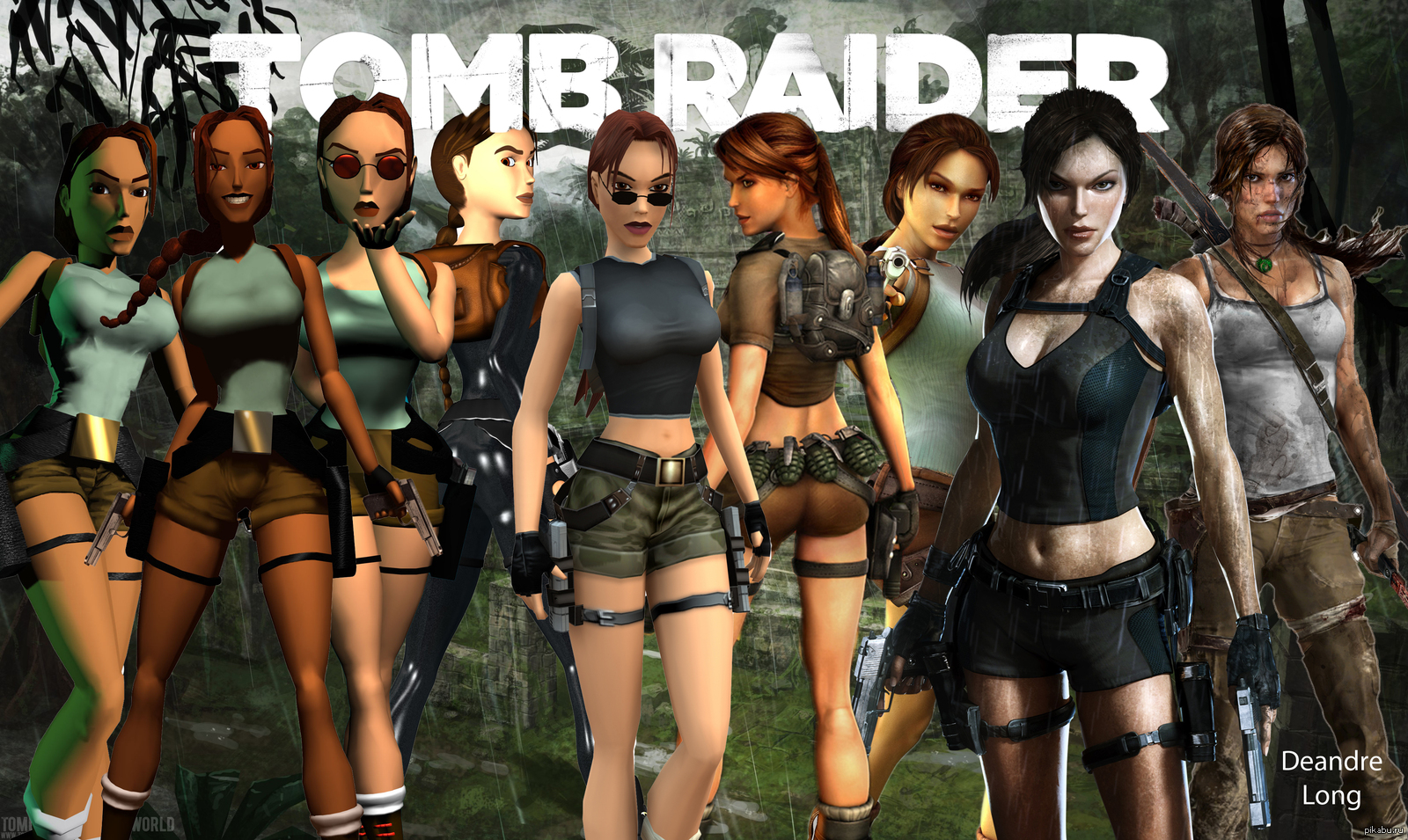 Игры похожие на girls. Tomb Raider Эволюция Лары Крофт. Эволюция Лары Крофт 1996.