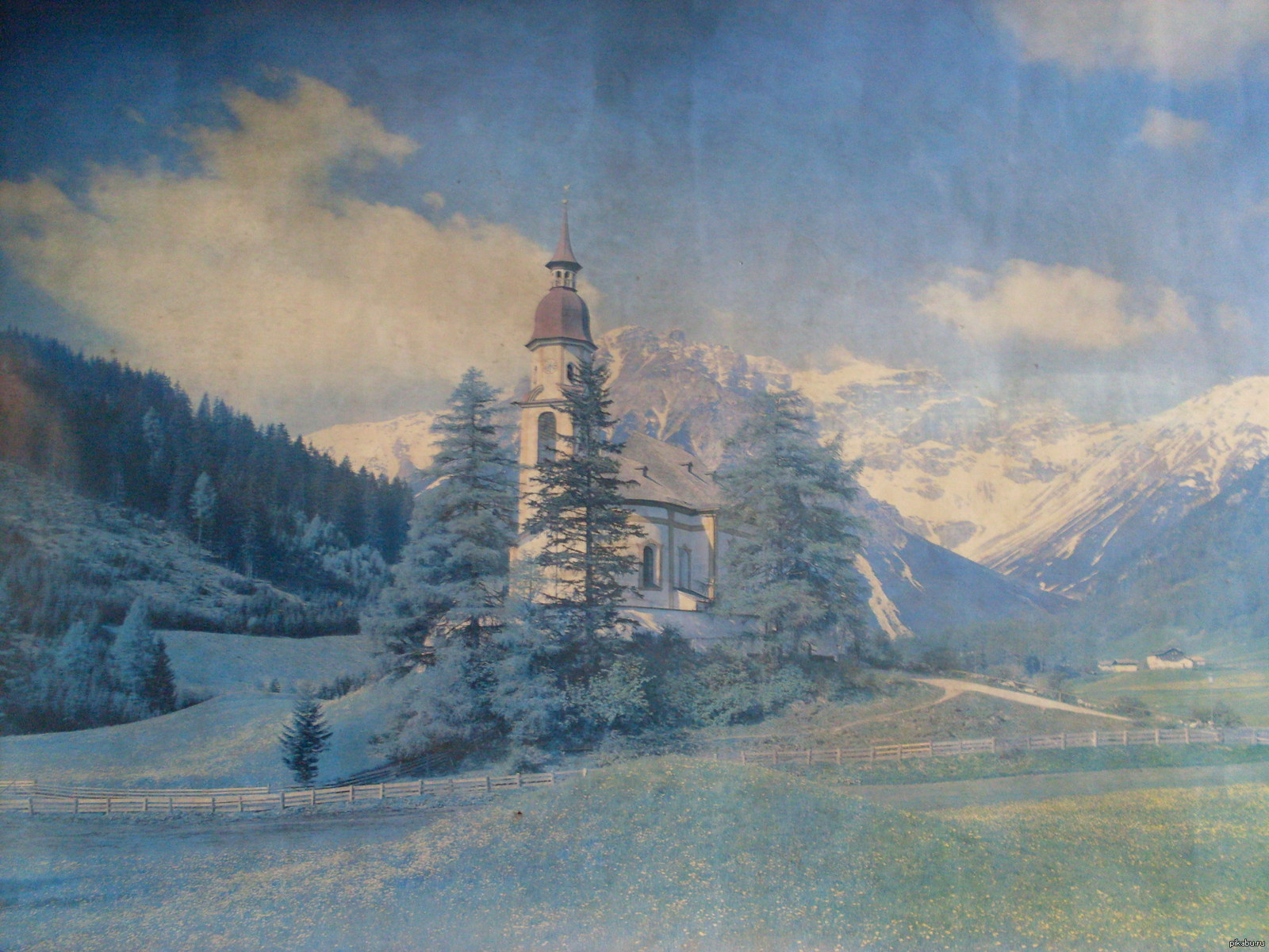 Who knows what place? - The photo, The mountains, Church