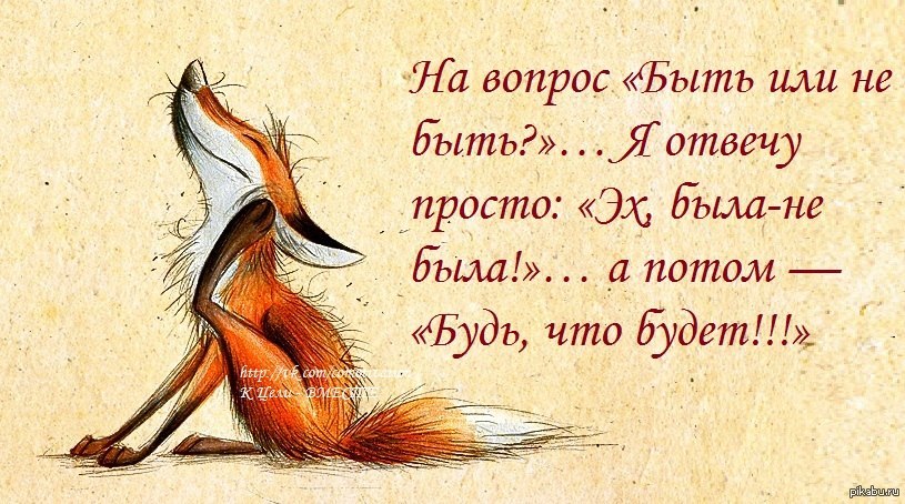 Картинки с лисой и надписью прикольные