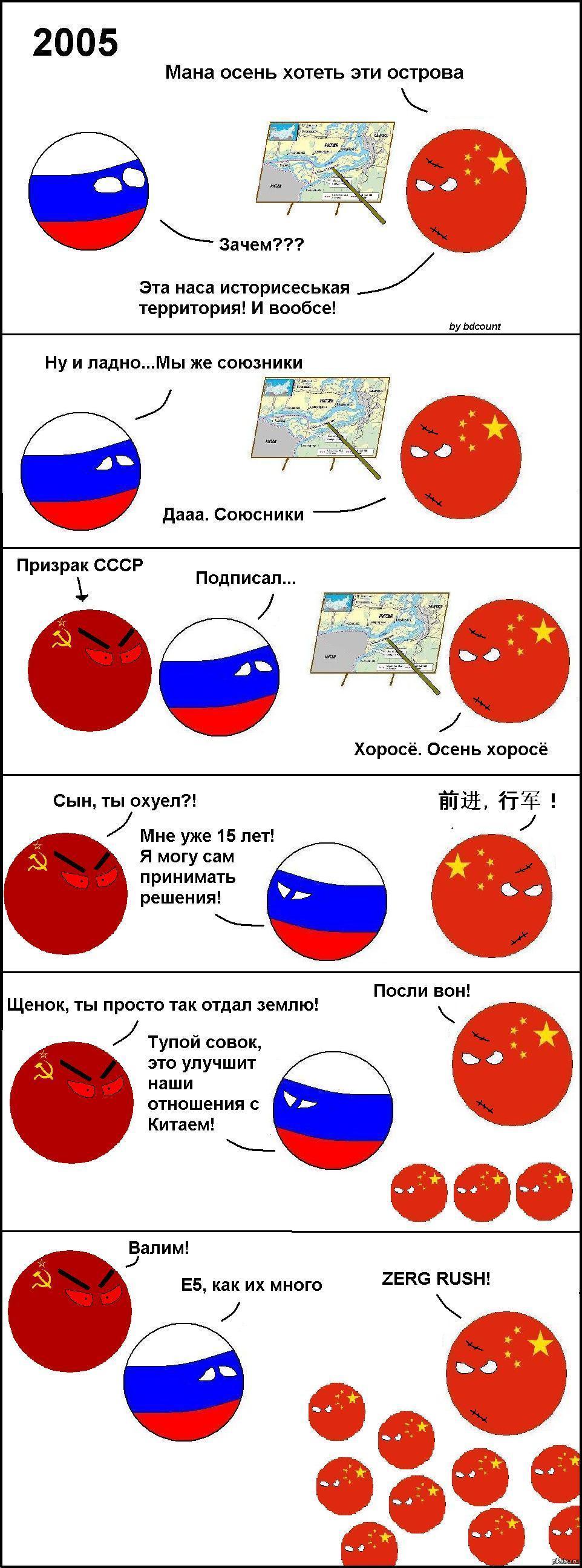 сравнение китая и россии