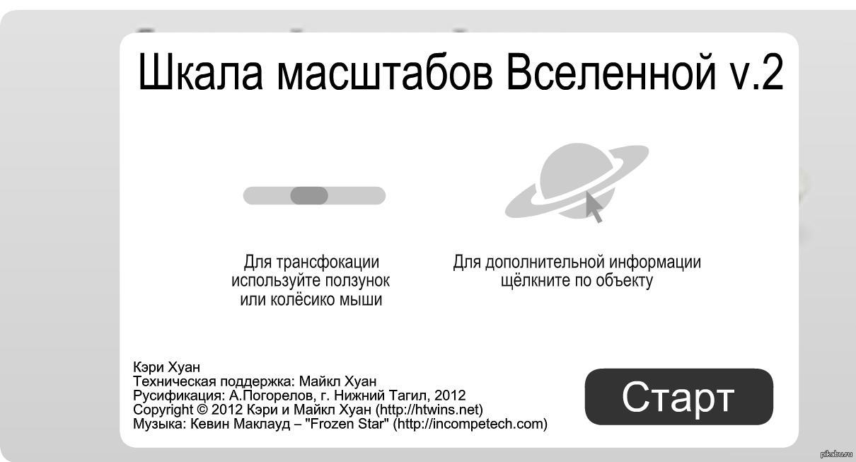 Нашел очень интересный ресурс,размеры нашей вселенной От самой мельчайшей  частицы, до самой большой звезды | Пикабу