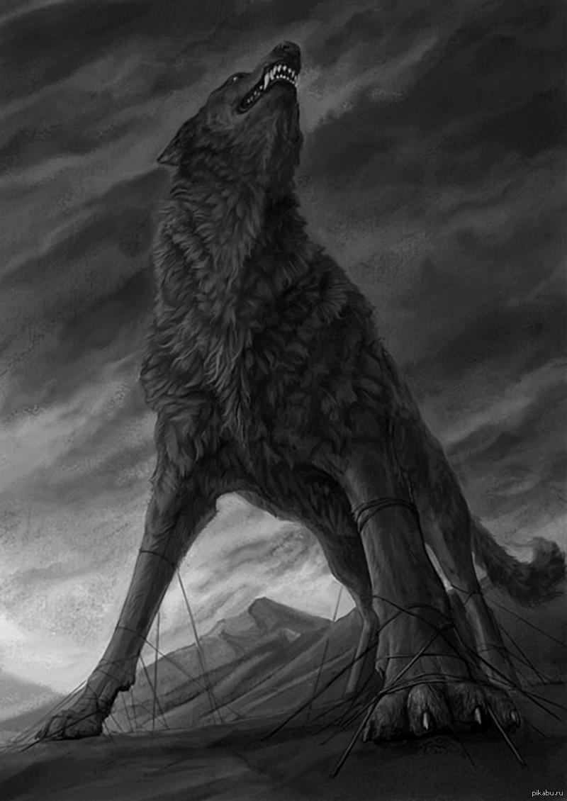 Фенрир волк Скандинавская мифология