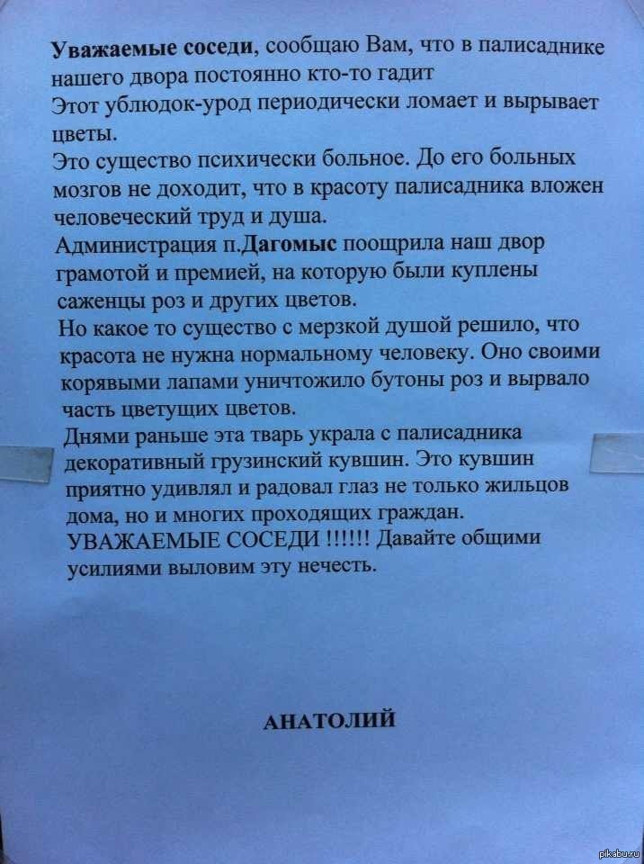 Добрый сосед Анатолий)) | Пикабу