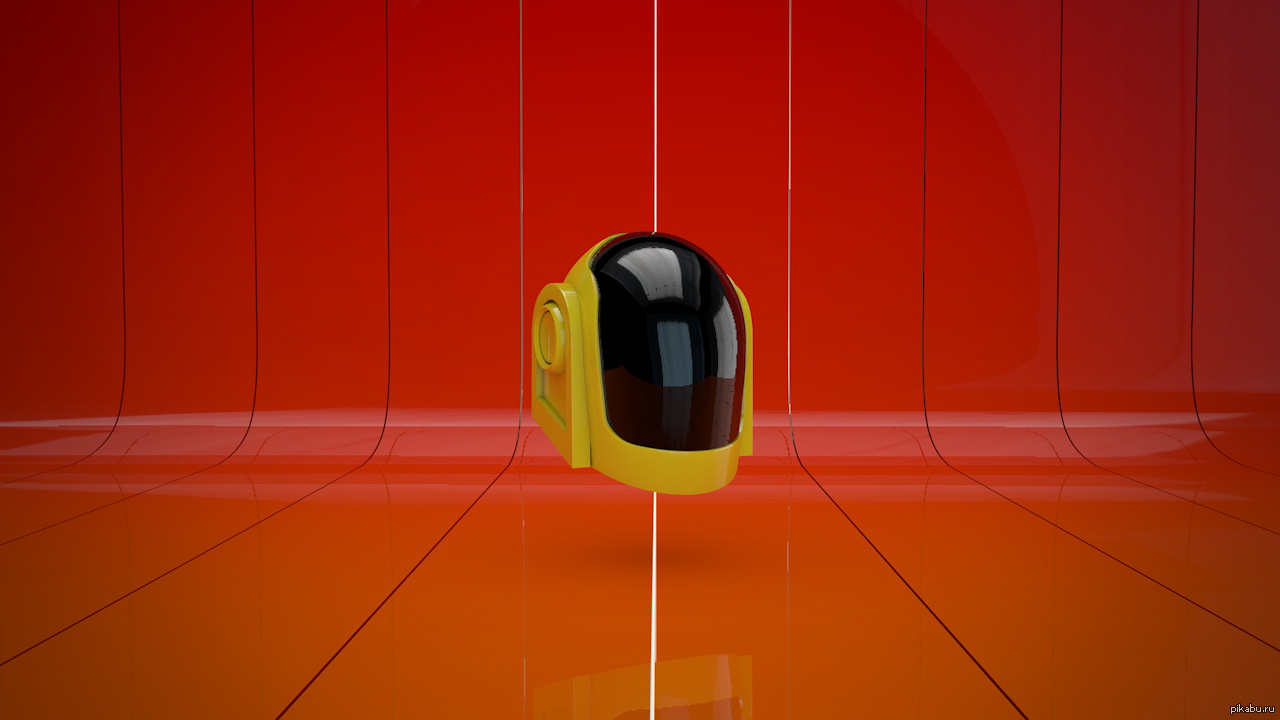 3D daft punk шлем | Пикабу