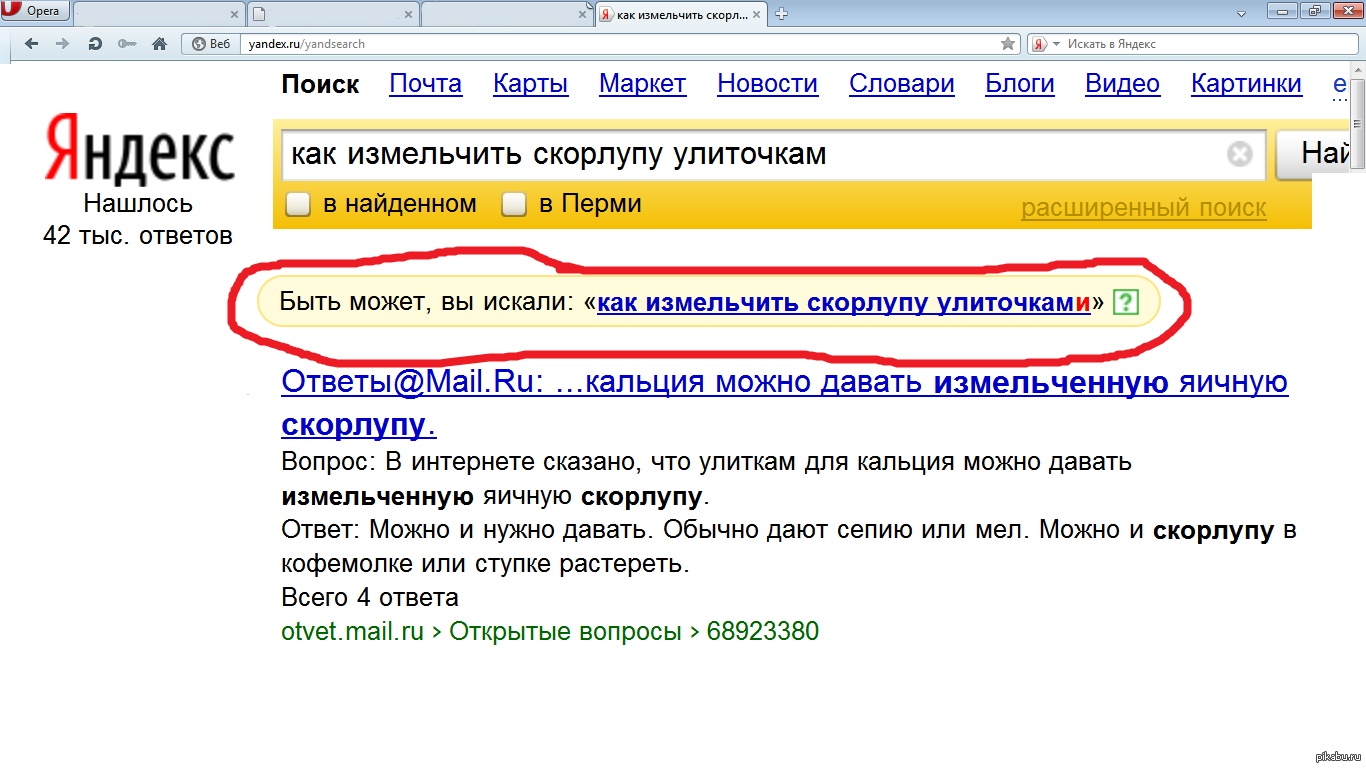Быть может вы искали Яндекс