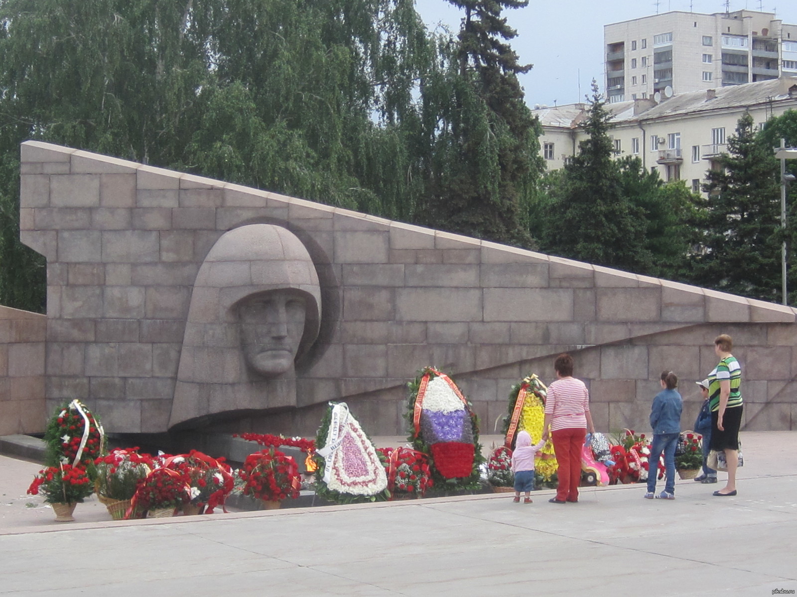 Самара вечный огонь площадь славы