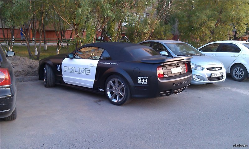 ford mustang police