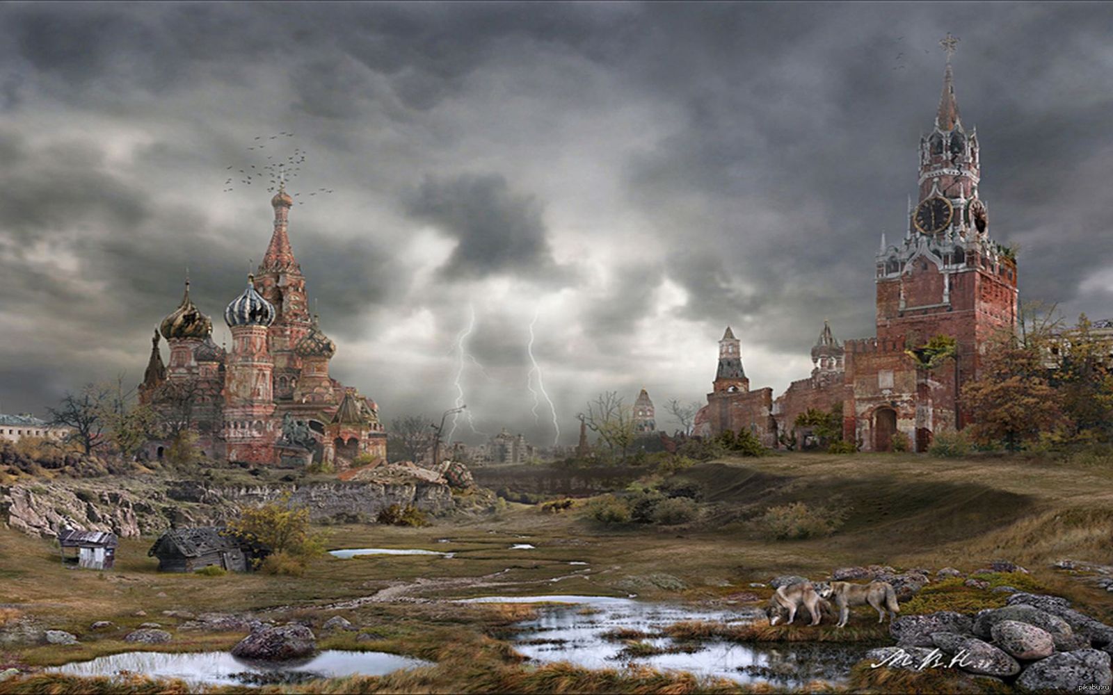 Россия после 2012. Метро 2033 Москва.