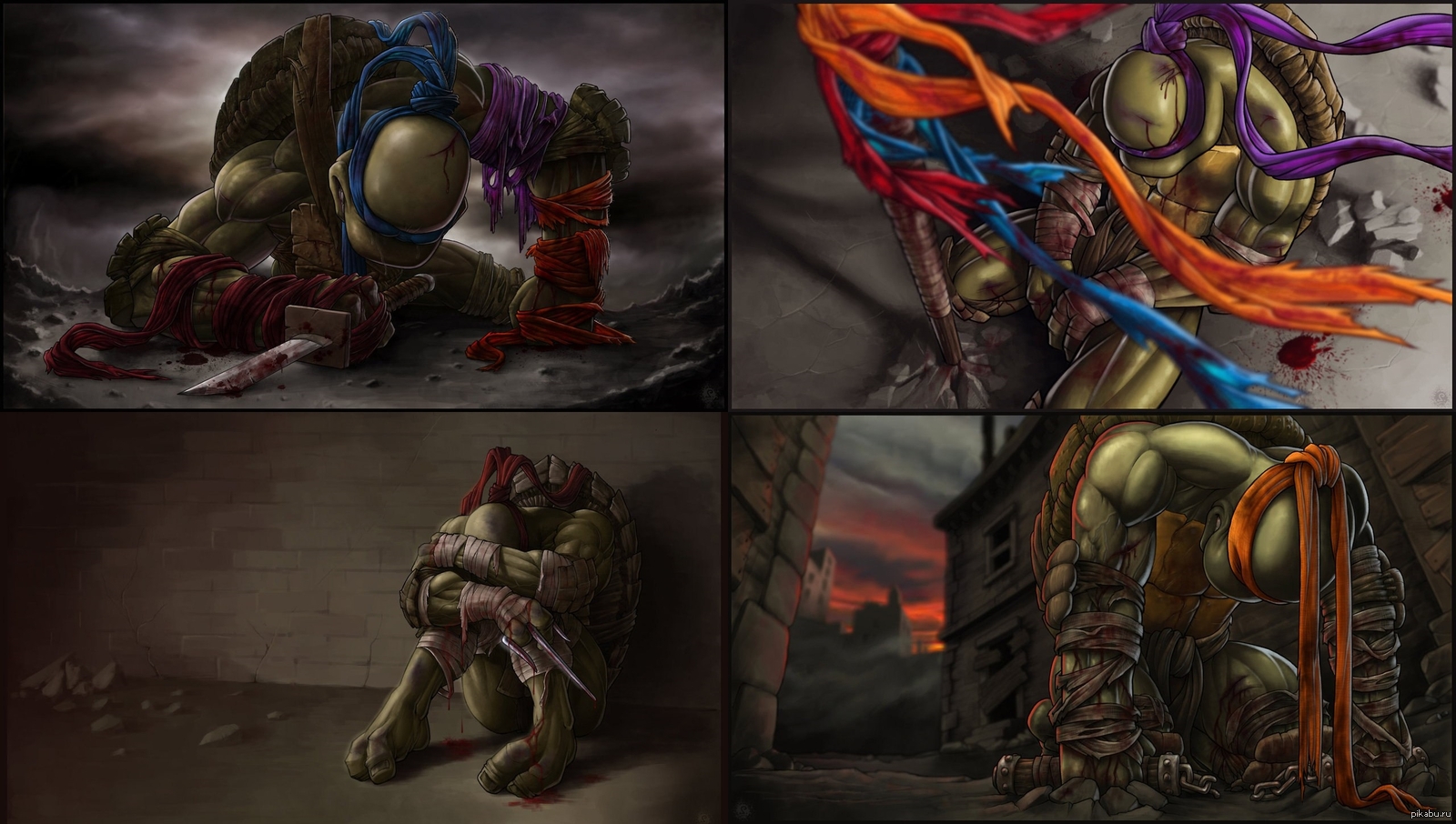 TMNT. &amp;quot;Goodbye, my brothers…&amp;quot;, <b>Черепашки</b>-<b>ниндзя</b>, ...