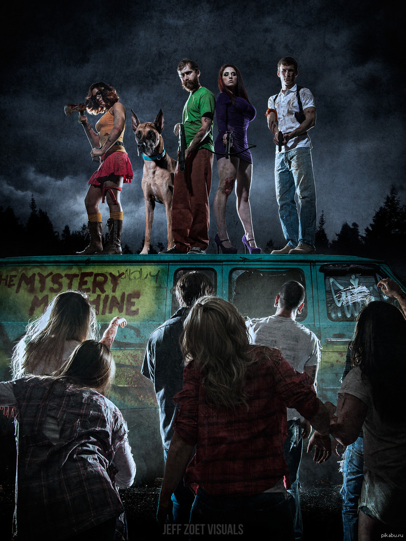 Very nice cosplay - Scooby Doo, Scooby doo, Zombie, Cosplay