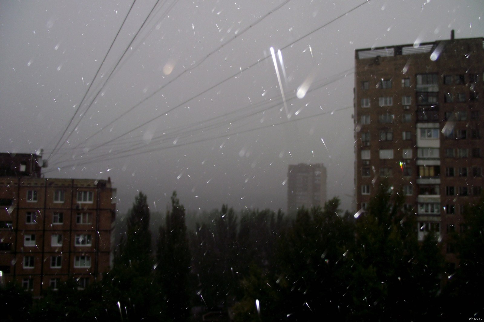 Ливень+вспышка | Пикабу